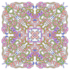 round lace pattern