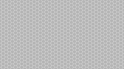 Gray background seamless hexagon pattern design. Vector illustration. Eps10