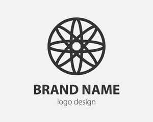 Abstract logo design.Vector logo template.