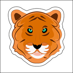 tiger sticker