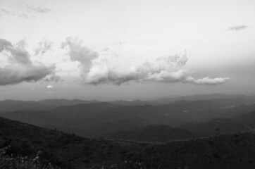Mountain view taken from the national park
