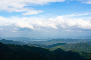 Mountain view taken from the national park