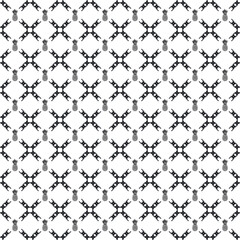 Vector seamless Pineapple pattern EPS. Modern stylish texture SVG. Geometric striped ornament. Monochrome linear braids. Black and White Pineapple Pattern