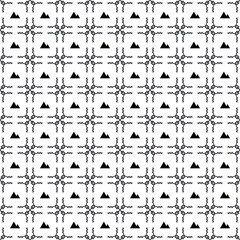 Fototapeta na wymiar Vector seamless Mountain pattern EPS. Modern stylish texture SVG. Geometric striped ornament. Monochrome linear braids. Black and White Mountain Pattern