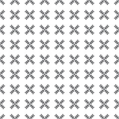 Vector seamless pattern EPS. Modern stylish texture SVG. Geometric striped ornament. Monochrome linear braids. Black and White Pattern