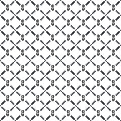 Vector seamless dreamcatcher pattern EPS. Modern stylish texture SVG. Geometric striped ornament. Monochrome linear braids. Black and White dreamcatcher Pattern
