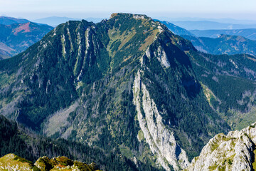 Peak - Kominiarski Wierch (Kominy Tylkowe). A characteristic peak in the Polish Western Tatras. © gubernat