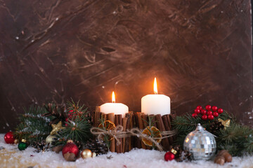 Christmas candles