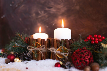 Christmas candles