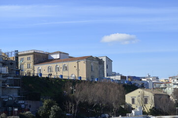 Termoli - Molise - The viewpoint of piazza Sant 'Antonio and the civic gallery of contemporary art