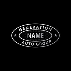 Auto Logo.  Badge for cars, Suitable for Sport, Car, Dealership, Business and other. Design Vector Illustration.