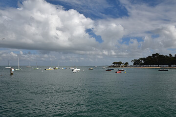 Baie calme &agrave; Noirmoutier, France
