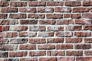 Abstract brick wall texture with dirty spots for the background for the design. Textured background illustration. Architectural Wallpaper