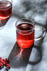red berry tea with currants