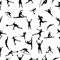 seamless pattern sports