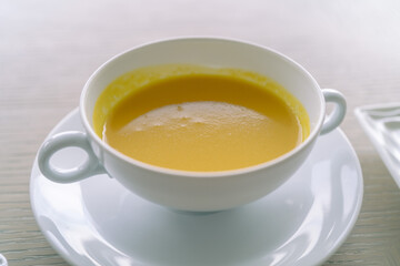 cup of tea with lemon