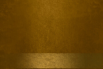 Golden Abstract  decorative paper texture  background  for  artwork  - Illustration