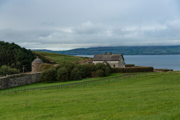 Downhill Estate headland   in Northern Ireland with fabulous views that stretch over the whole of the North Coast of Ireland and open windswept cliff top walks