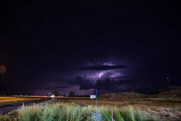 Fototapeta na wymiar Lightning Storm