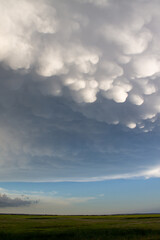 Obraz na płótnie Canvas Mammatus Clouds