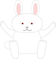 かわいいウサギ
