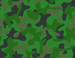 Full seamless camouflage texture skin pattern vector for military textile. Usable for Jacket Pants Shirt and Shorts. Dirty army camo masking design for hunting fabric print and wallpaper.