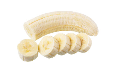  Banana slices fruit.