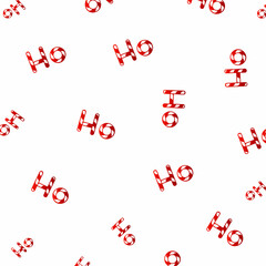 Christmas pattern. Ho ho ho