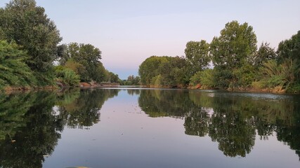 Fototapeta premium lake in the park