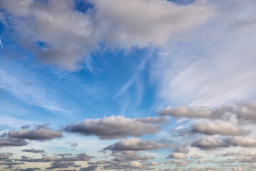 Full frame of the low angle view of clouds
