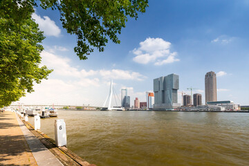 Skyline of Rotterdam, Netherlands