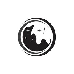 Laundry logo vector