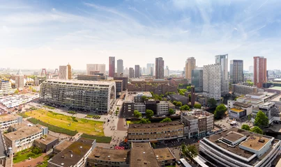 Foto op Plexiglas Stadscentrum van Rotterdam, Nederland © Sebastian Grote