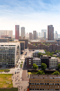 City center of Rotterdam, Netherlands