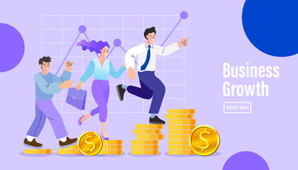 illustration of a person with a bag of money