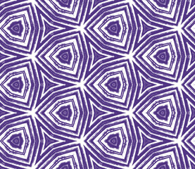 Geometric seamless pattern. Purple symmetrical