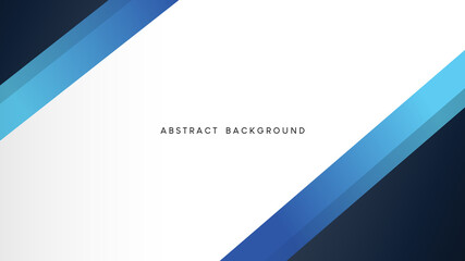 Abstract blue vector background with white space for text