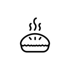 pie vector icon. perfect use for logo, presentation, application, website, and more. icon design line style