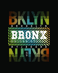 brooklyn design typography graphic vector for t shirt