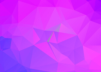 Obraz premium Geometric design. Dark blue ​gradient background. Geometric triangle, mosaic, abstract background EPS 10 Vector