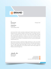Abstract Letterhead Design Creative Modern Business Letterhead Clean business style Abstract Letterhead Design Modern Business Letterhead Design Template