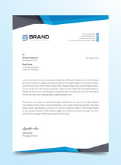 Modern Creative & Clean business style Abstract Letterhead Design Modern Business Letterhead Design Template 