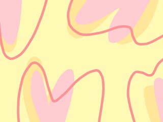 Background with waves and abstract wallpaper