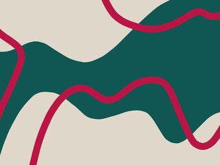 Background with waves and abstract wallpaper