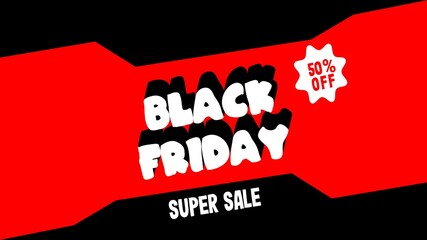 Abstract vector black friday sale layout background