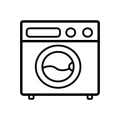 washing machine icon vector design template
