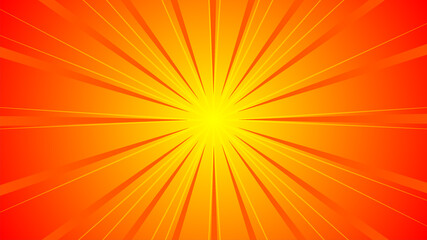Sunshine vector background with light gradient. Abstract yellow wallpaper for banner,ad,social media and template. EPS10