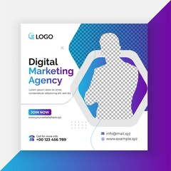 Digital Marketing Corporate Social Media Post banner Template