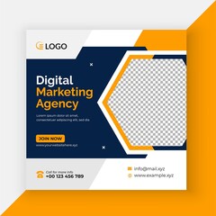 Digital Marketing Corporate Social Media Post banner Template