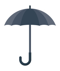 black umbrella protection